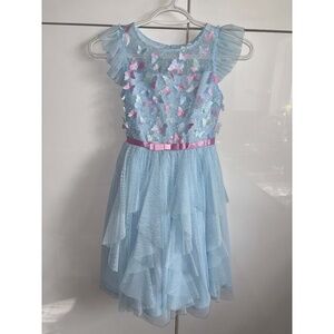 Blue Butterfly Dress